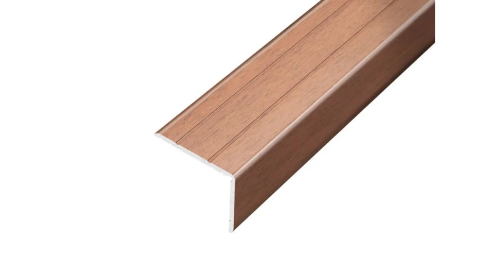 GREEN LINE schodovka 25x20 mm, hliník - ořech světlý, samolepící, 0,9 m Nejlepší Cena