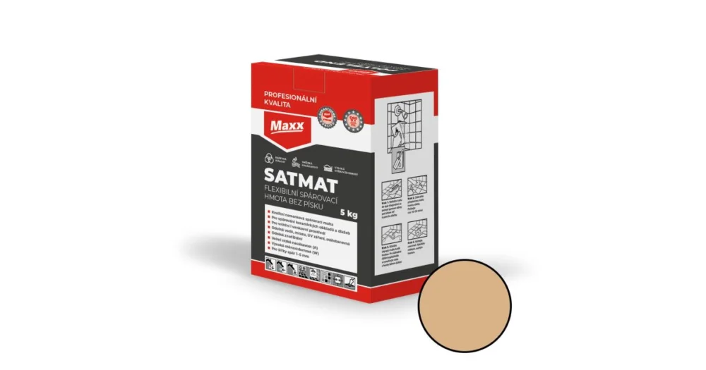 Nejlepší Cena MAXX SATMAT spárovací malta bahama, 5 kg