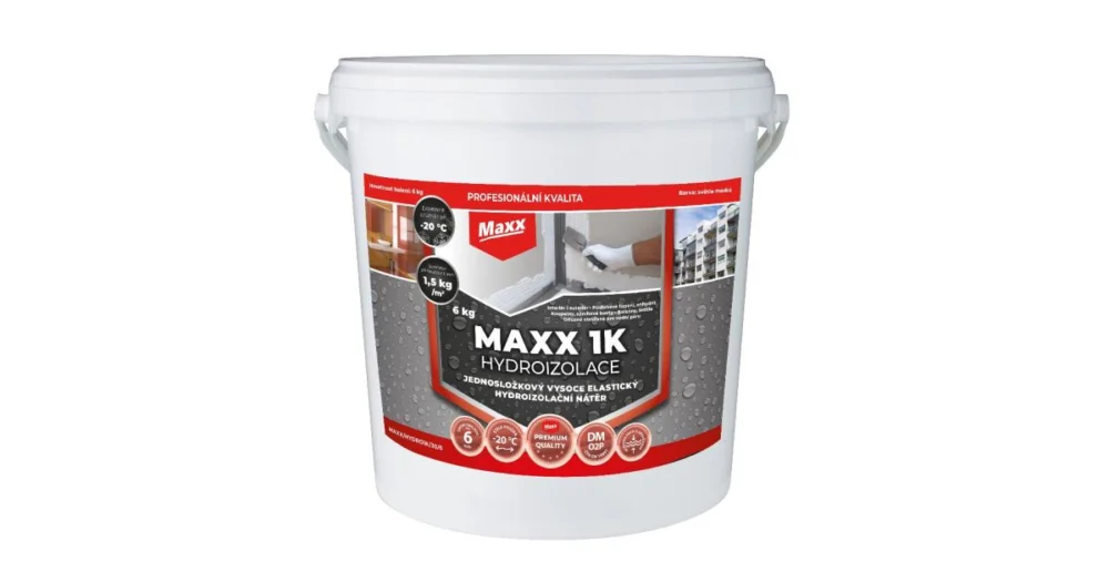 MAXX 1K Hydroizolace Ověřený