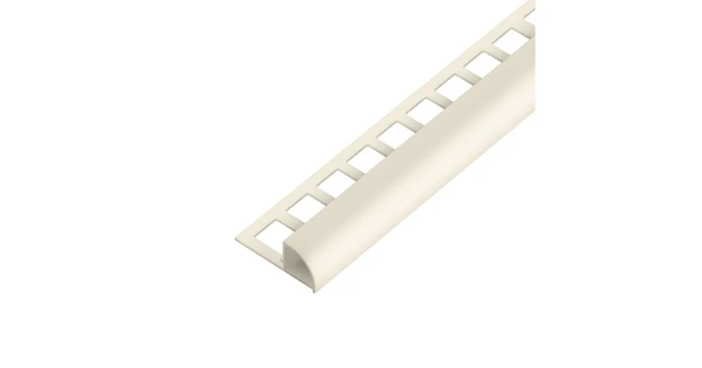 Rychlé Dodání SP15/1 ukončovací lišta C, s vymezovačem, PVC jasmín, 9 mm, 2,5 m