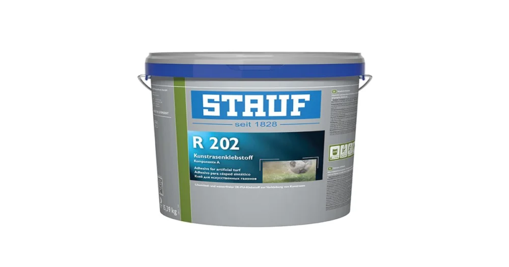 Nejprodávanější STAUF R 202 polyuretanové lepidlo pro instalaci syntetického trávníku