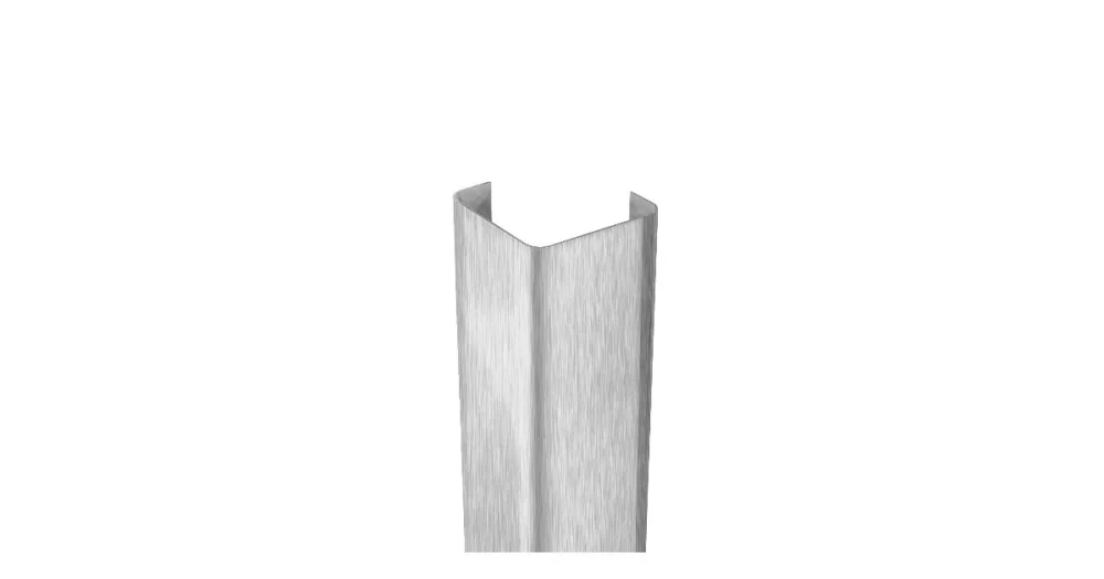 Akční Nabídka W3/1 lišta k ochraně rohu na kotvu, nerez kartáč, 40 mm, 2,5 m