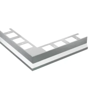Akce BP9/1 balkonová lišta rohová, nerez V2A kartáč, 22 mm, 110 mm, 1 ks