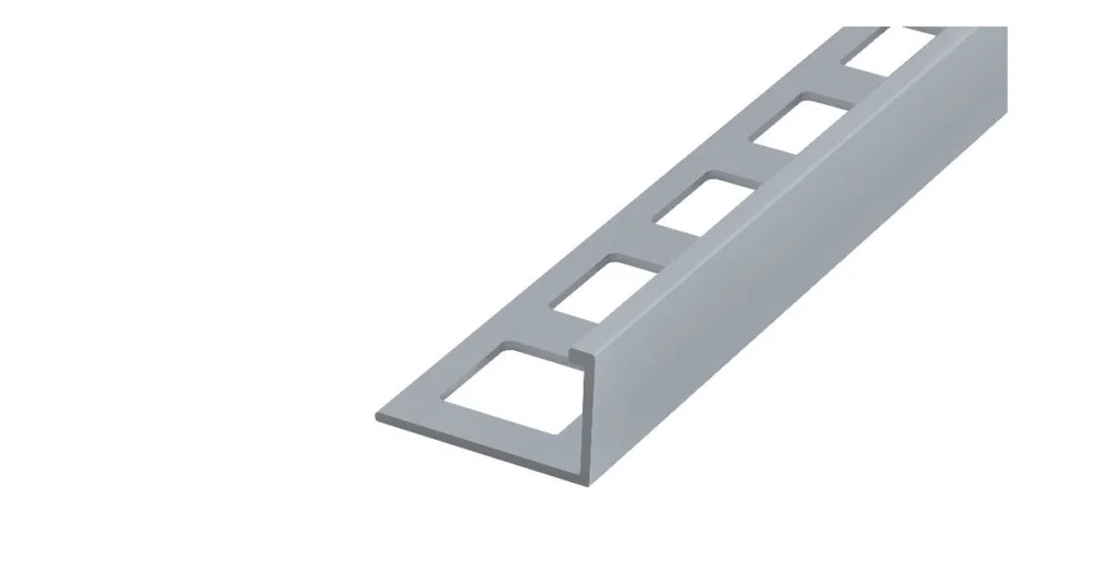 SP6/1 ukončovací lišta L, AAR, PVC tmavě šedá, 10 mm, 2,5 m Výprodej