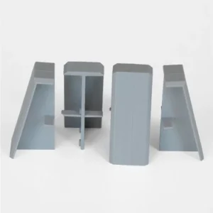 Akce AP34 spojka k liště TYP 13, PVC Cement light grey, 4 ks