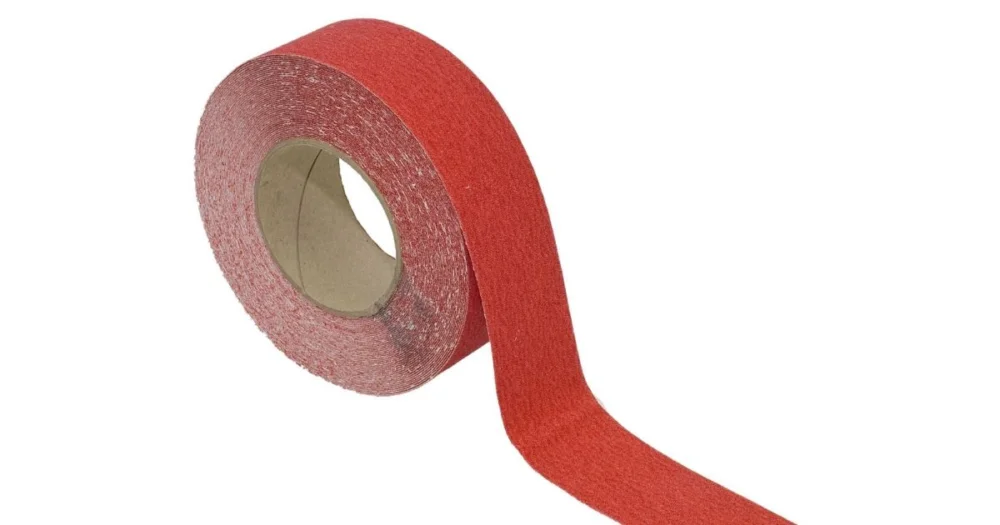 Cenová Bomba ROLL Protiskluzová páska, červená, 50 mm x 18 m