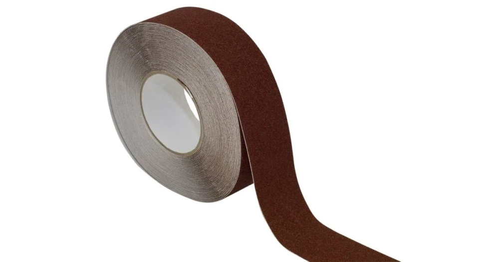 Nízká Cena ROLL Protiskluzová páska, hnědá, 50 mm x 18 m
