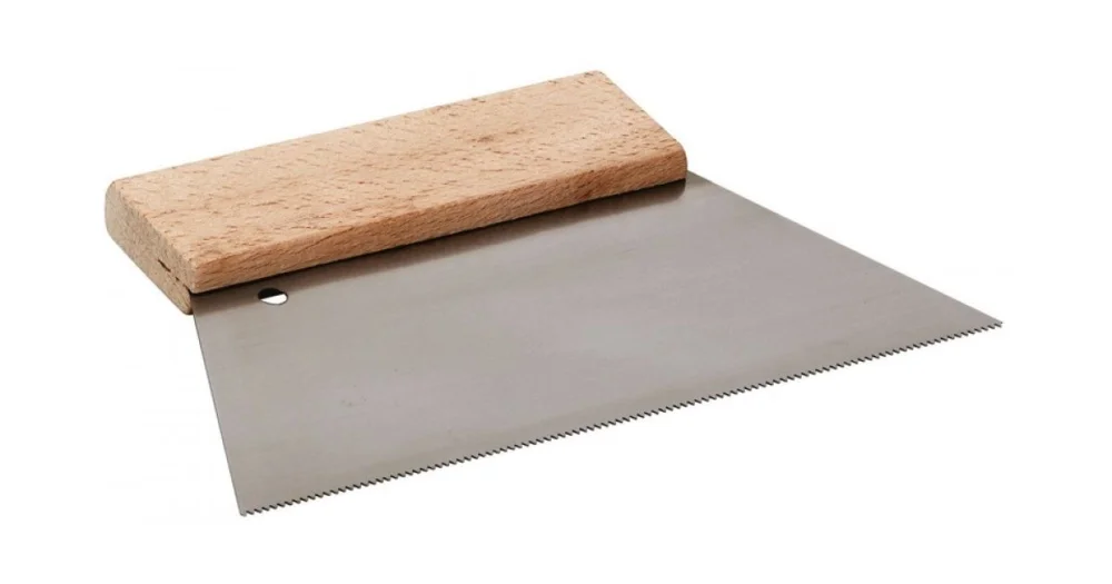 Must-Have ROLL Ozubená špachtle, 210 mm, B15, 10 ks