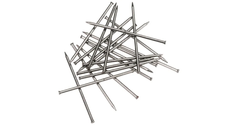 Bezpečná Platba ROLL Ocelové hřebíky, 1,5 mm - 20 mm , 1000 ks