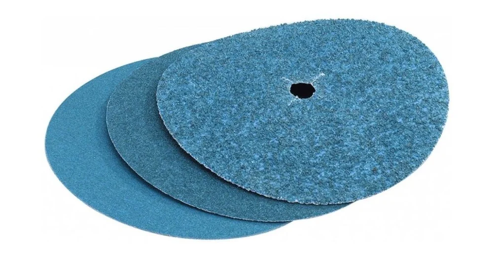 Rychlé Dodání ROLL Zirkonové brusné kotouče na suchý zip, průměr 150 mm, středový otvor, zrnitost 40, 50 ks