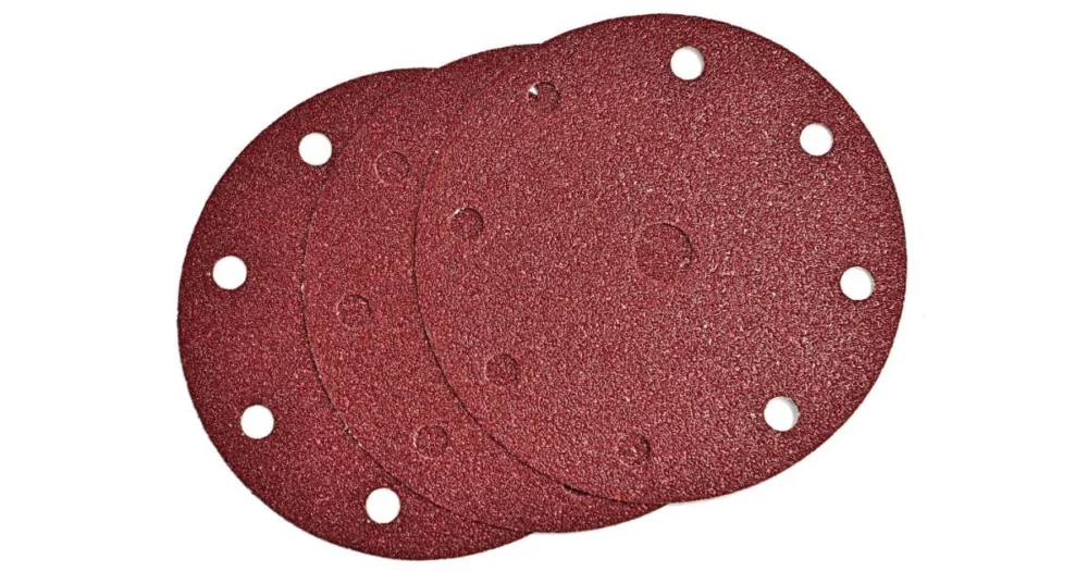 Akční Cena ROLL Brusné kotouče na suchý zip, průměr 150 mm, 9 děr, zrnitost 40, 50 ks
