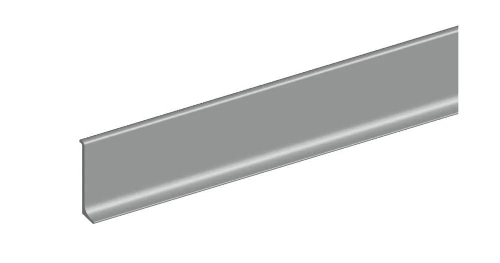 Aktuální AP38/2 soklová lišta, PVC tmavě šedá, 60 mm, 2,7 m