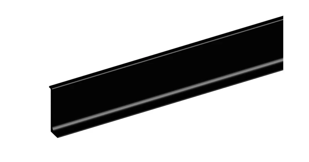 Top Prodej AP38/2 soklová lišta, PVC černá, 60 mm, 2,7 m