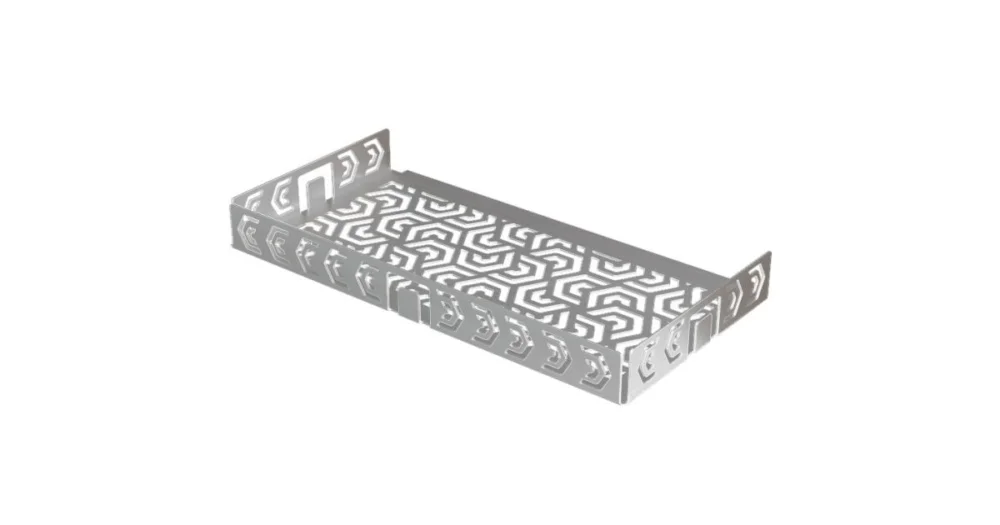 Dokud Zásoby Vydrží KP3/3polička do koupelny DM2, do spár, nerez kartáč, 250x125 mm