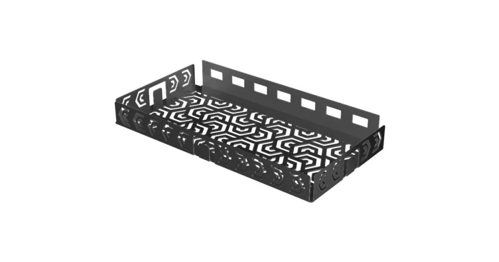 Objednat Nyní EX1/KP3/3 polička do koupelny DM2, pod obklad, nerez kartáč RAL9005, 250x125 mm