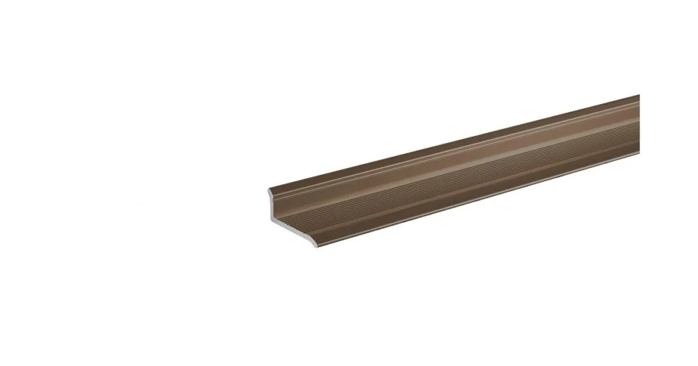 AP49 ukončovací lišta samolepící, hliník elox bronz, 10 mm, 2,7 m Nejlepší Cena