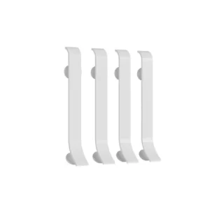 Akční Nabídka AP38/2 spojka k soklové liště, PVC briliant bílá, 60 mm, 4 ks