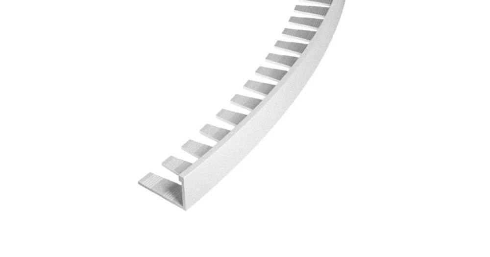 Hit Sezóny SP3 ukončovací lišta L, PREMIUM, hliník elox stříbro, FLOPPY TRIM, 4,5 mm, 2,5 m