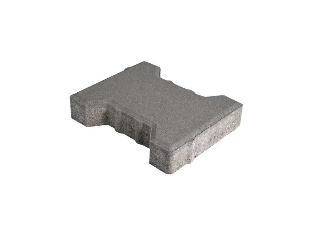 Betonová zámková dlažba DITON ÍČKO 20 x 16,5 x 4 cm přírodní 1 m² Oblíbený