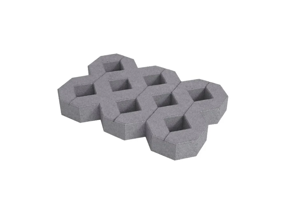 Odeslání Ihned Betonová zatravňovací dlažba DITON 60 x 40 x 8 cm přírodní 1 ks