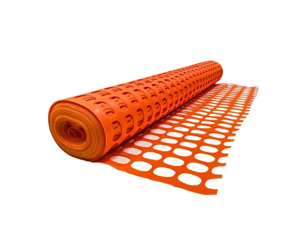 Vysoce Kvalitní Bezpečnostní síť pro ohrazení stavby PRODOMOS 250 g/m² oranžová 1 x 30 m