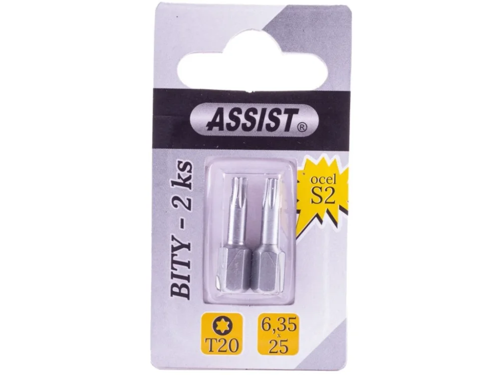 Bit TORX T20 ASSIST 25 mm 2 ks Bezpečná Platba