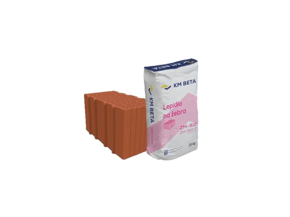 Cihla broušená vysoce pevná Profiblok 300 P15 Brus 247 × 300 × 249 mm KM BETA s lepidlem na žebra Oblíbený