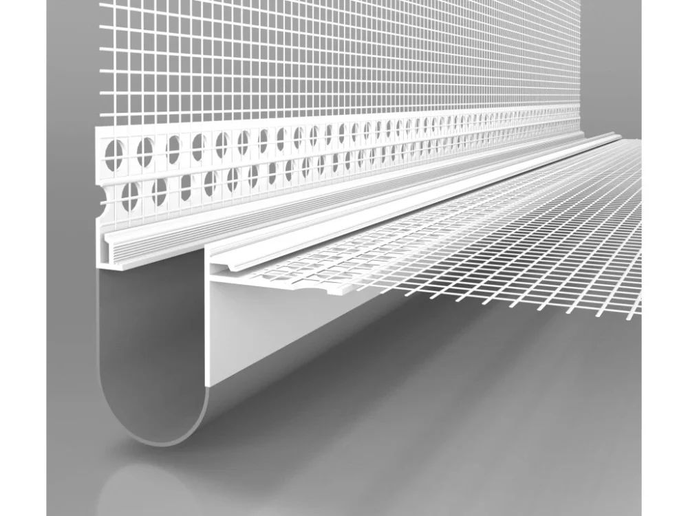 Bezpečná Platba DILATAČNÍ PROFIL rohový 2,5m PVC lišta