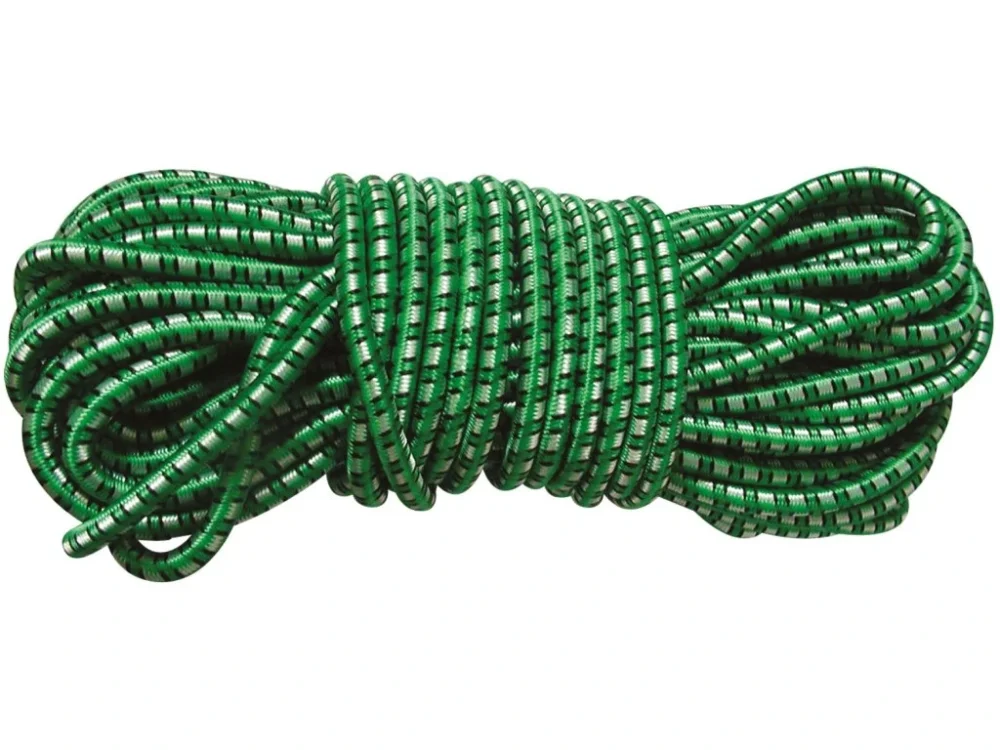 Bezpečná Platba Elastický popruh 8mm x 20m s textilním opletením