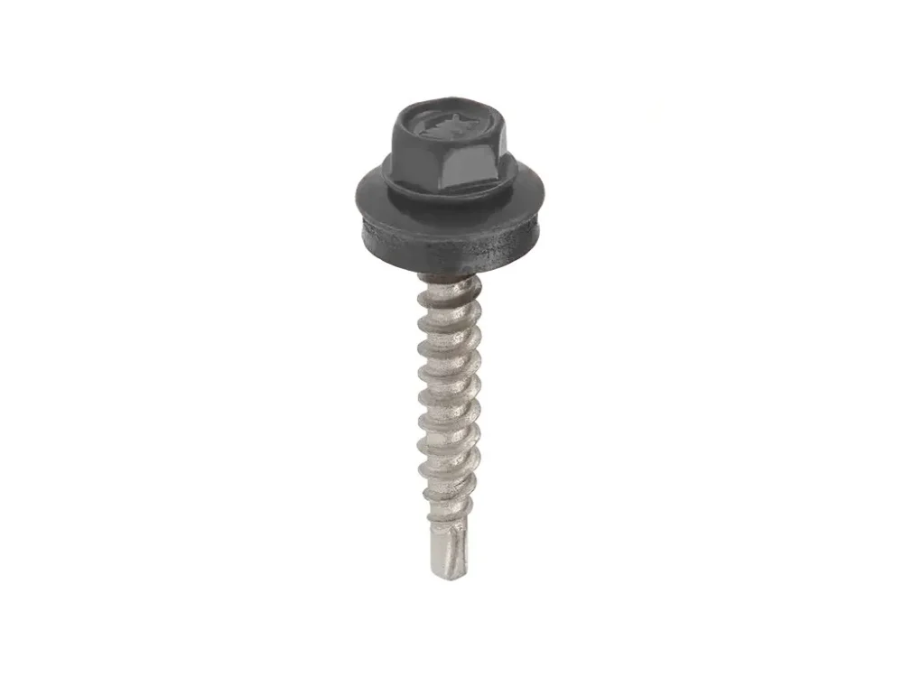 Super Cena Farmářské šrouby FRS pozinkované lakované 4,8 x 35 mm RAL 7024 20 ks