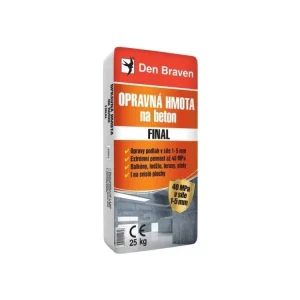 Akční Nabídka Finální opravná stěrka na beton QUARTZ FINAL 25 kg Den Braven