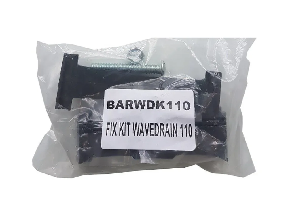 Fixační sada pro plastový žlab WAVEDRAIN 120 x 110 mm Výprodej
