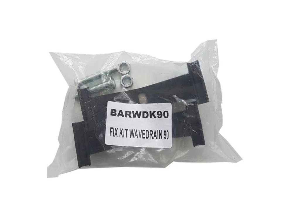 Fixační sada pro plastový žlab WAVEDRAIN 120 x 90 mm Oblíbený