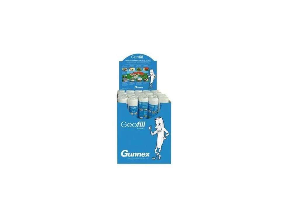 Geotextilie GEOFILL HOBBY MULTITEX 100 g/m² polyester 1 x 25 m bílá Finální Výprodej