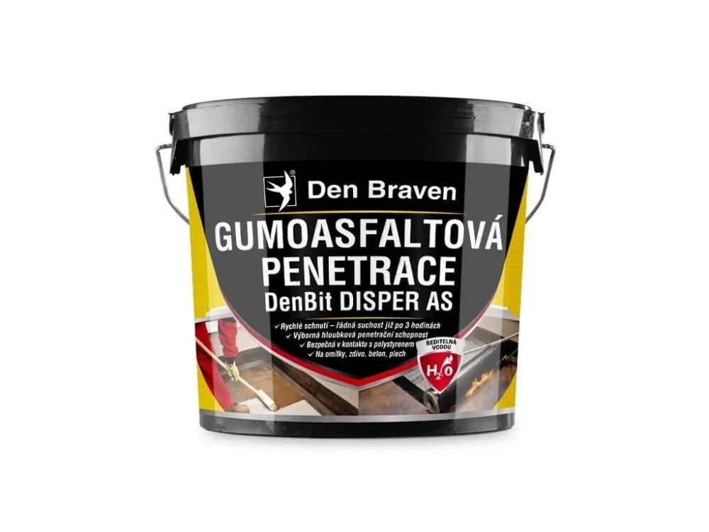 Nejlepší Cena Gumoasfaltová penetrace 5 kg DenBraven DISPER AS