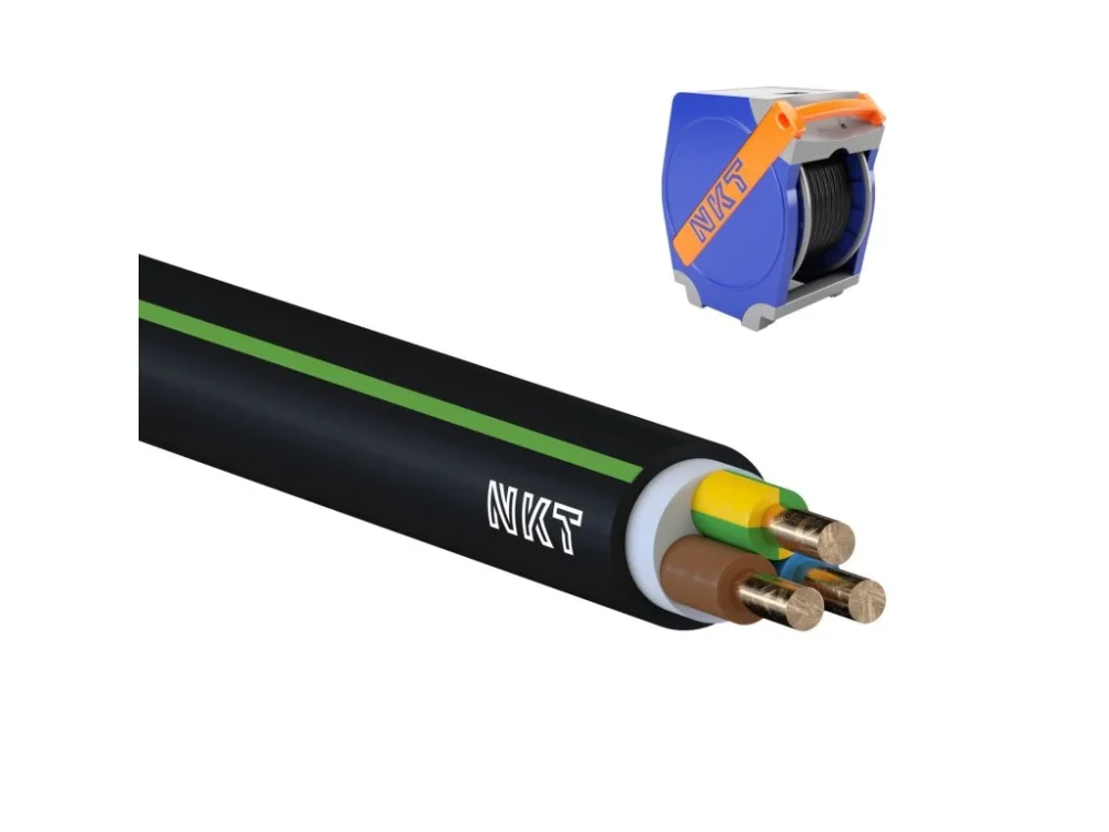 Ověřený Kabel CYKY-J 3 x 2,5 (3Cx 2,5) zelený - 50 bm