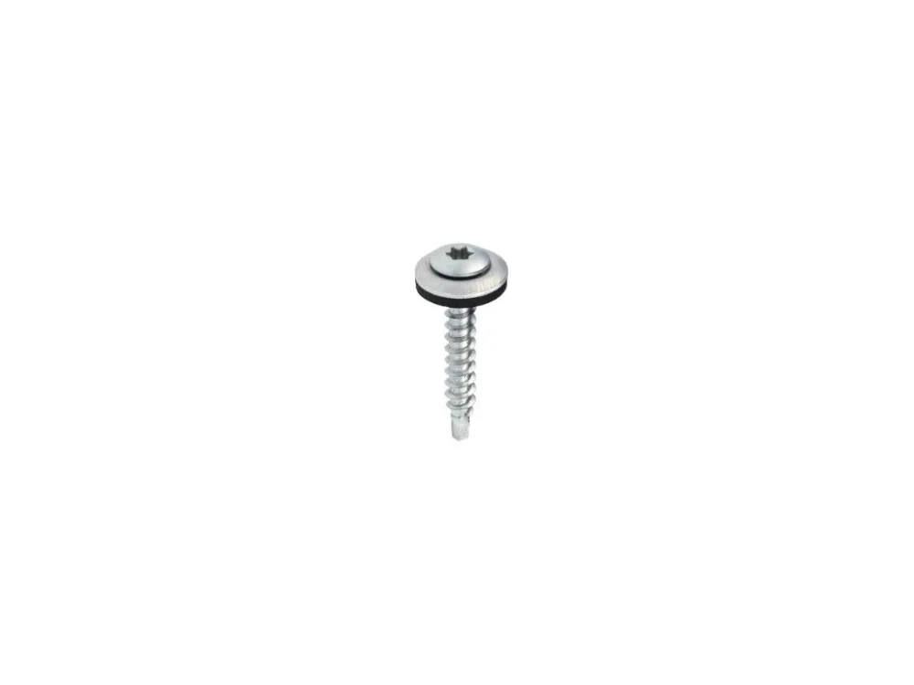 Klempířský šroub 4,8 x 35 mm lakovaný RAL - Torx 20 s EPDM (plech-dřevo) Sezónní Sleva