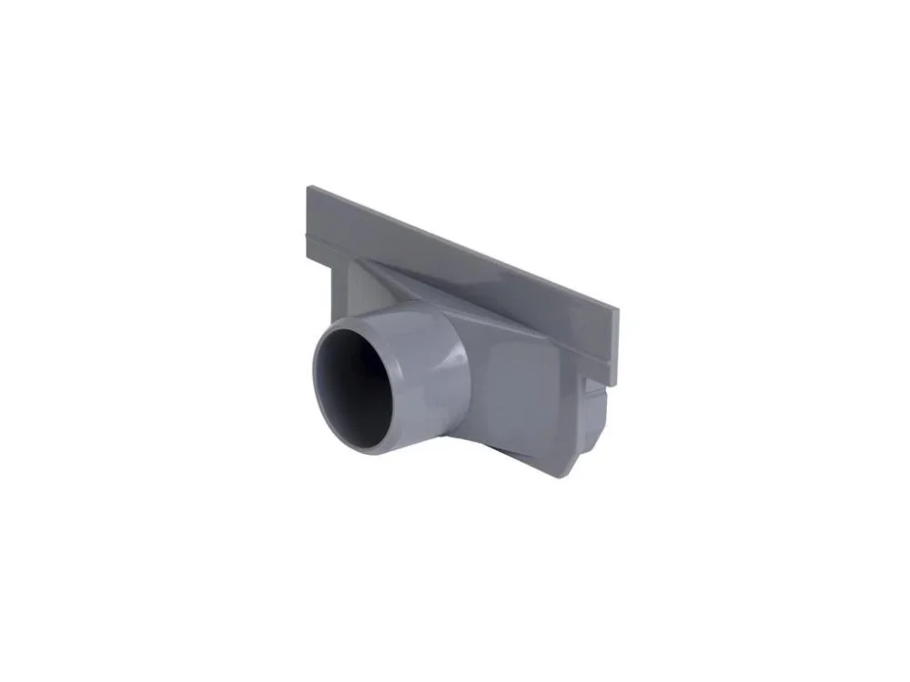 Cenově Výhodný Koncovka pro plastový žlab NICOLL CONNECTO 134 x 60 mm s odtokem DN40