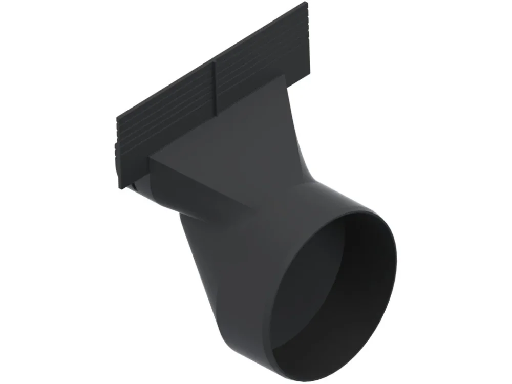 Objednat Nyní Koncovka pro plastový žlab VODALAND BASE 156 x 80-100 mm s odtokem DN110