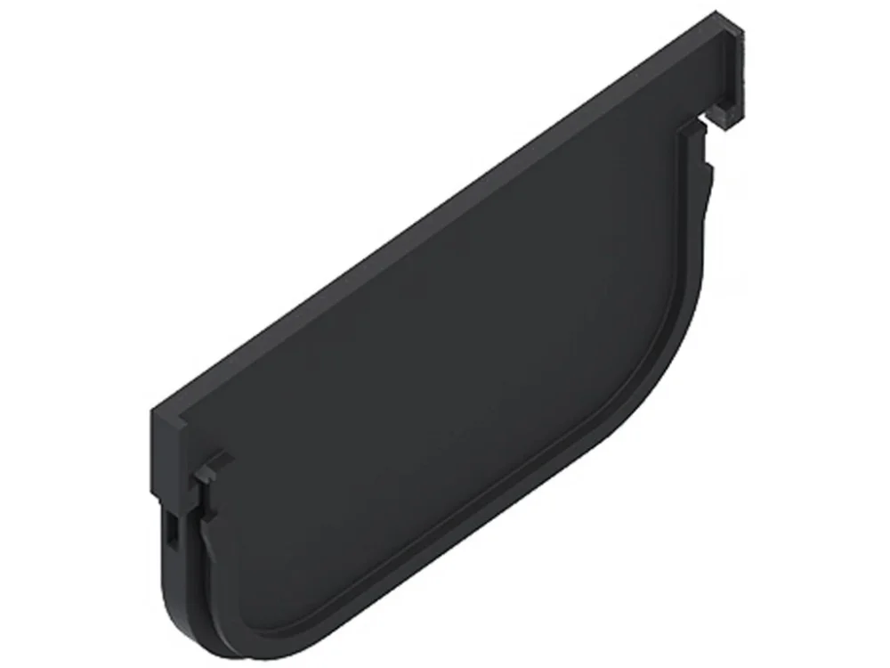 Koncovka pro plastový žlab VODALAND EASY 125 x 70 mm Vrácení Zdarma