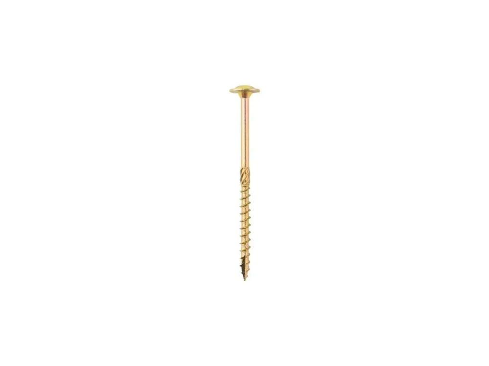 Nejlepší Volba Konstrukční vrut CT s talířovou hlavou TORX T25 5 x 80 mm pozinkovaný 200 ks