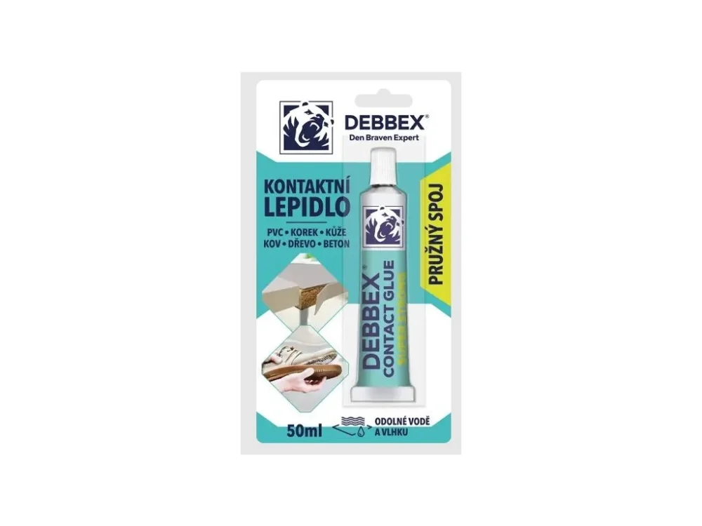 Kontaktní lepidlo 50 ml - Den Braven Jen Po Omezenou Doba