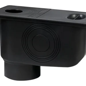 Akce Lapač střešních splavenin BIELBET 50-110 mm se spodním odtokem DN110 černý