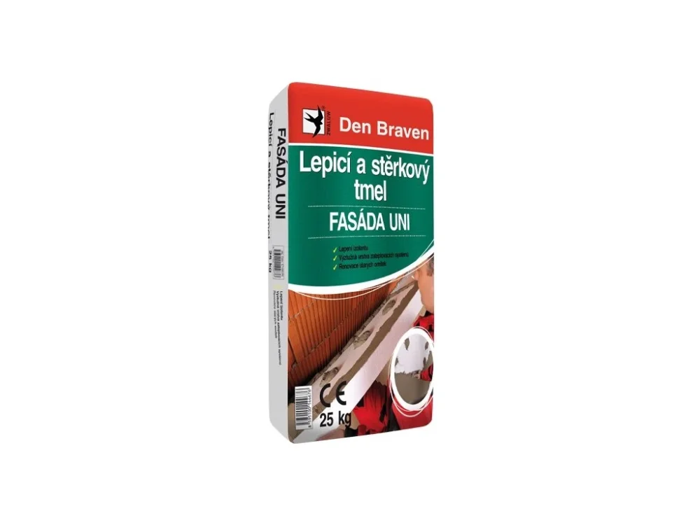 Kup Teď Lepicí a stěrkový tmel FASÁDA UNI 25 kg 1 paleta