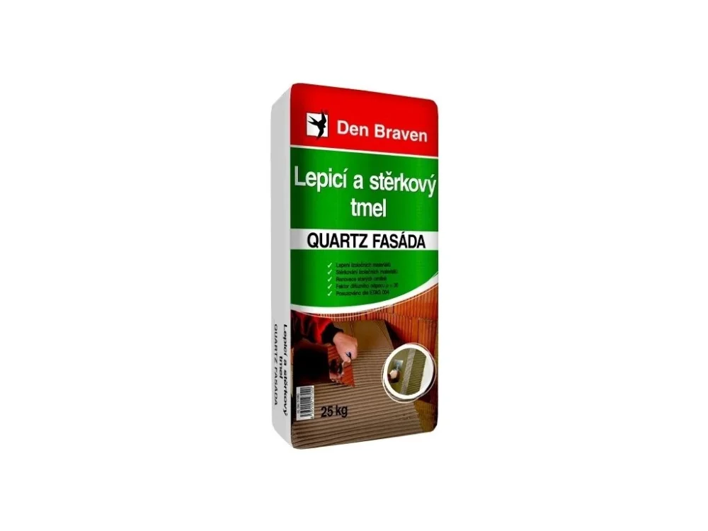 Lepicí a stěrkový tmel QUARTZ FASÁDA 25 kg 1 paleta Akční Cena