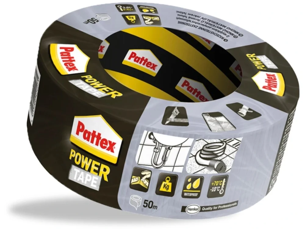 Poslední Šance Lepící páska Pattex Power Tape 50 m stříbrná