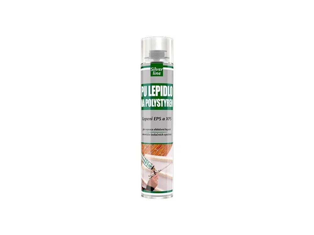 Lepící pěna na polystyren PU lepidlo 750 ml pistolová Super Cena