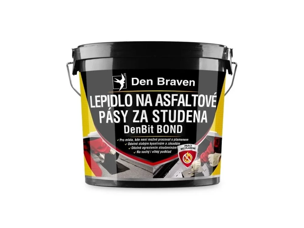 Odeslání Ihned Lepidlo na asfaltové pásy za studena DenBit BOND 10 kg Den Braven