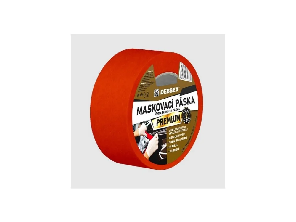 Nakupujte Hned Maskovací páska 100°C PREMIUM 25 mm x 50 m Den Braven