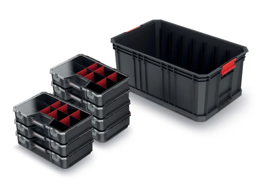 Dokud Zásoby Vydrží Modulární přepravní box se 7 organizéry MODULAR SOLUTION 520 x 329 x 210 mm